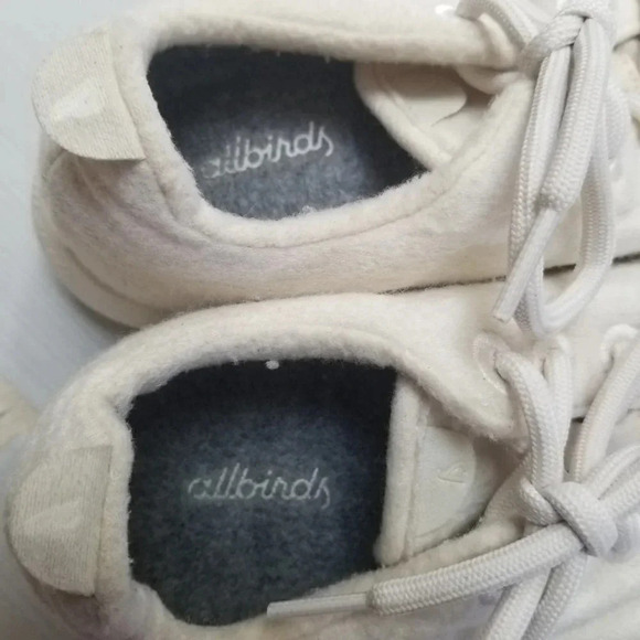 All Birds Off White Merino Wool Sneakers 9 - Picture 5 of 12